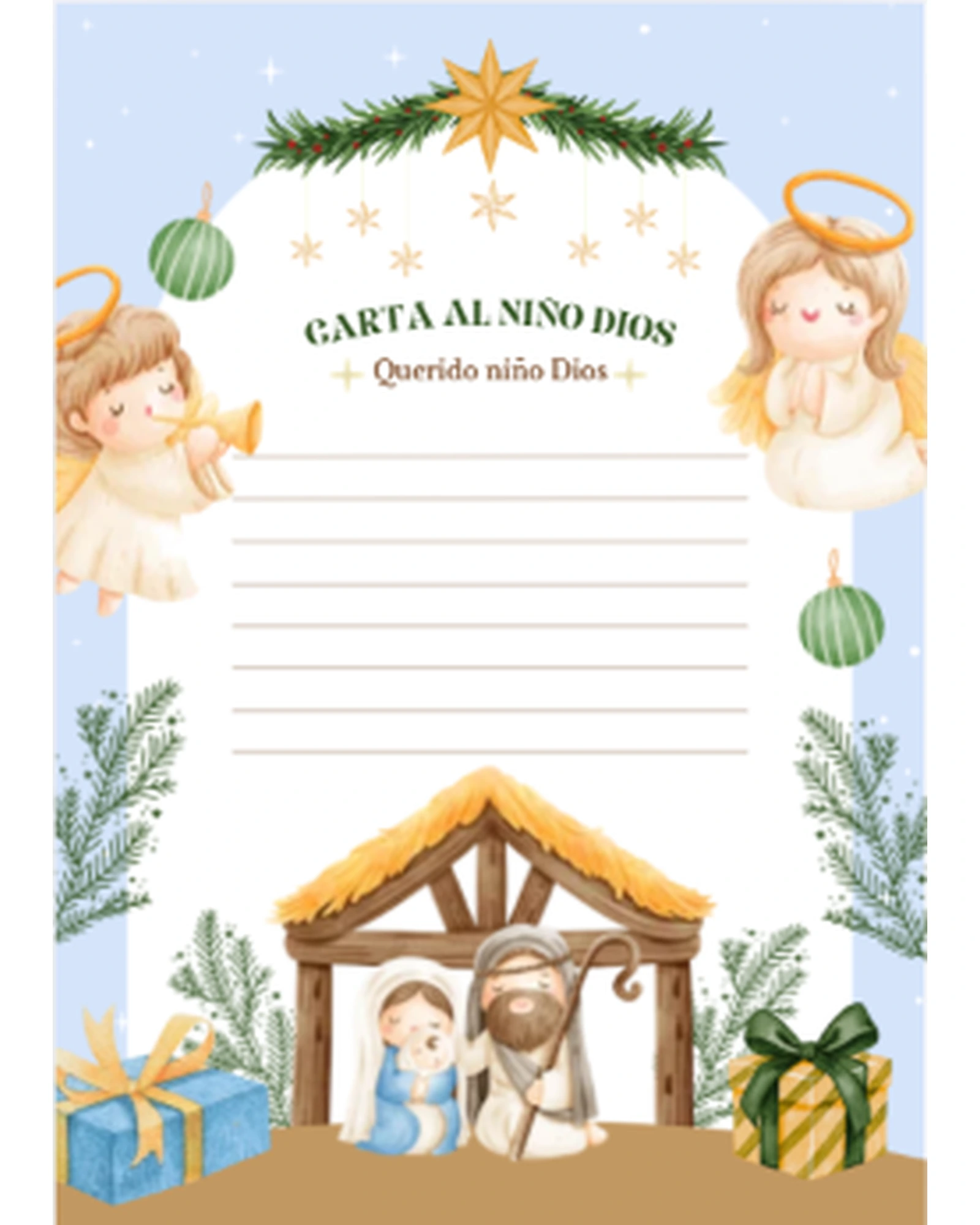 Página interior 3 del Mega Kit Navideño