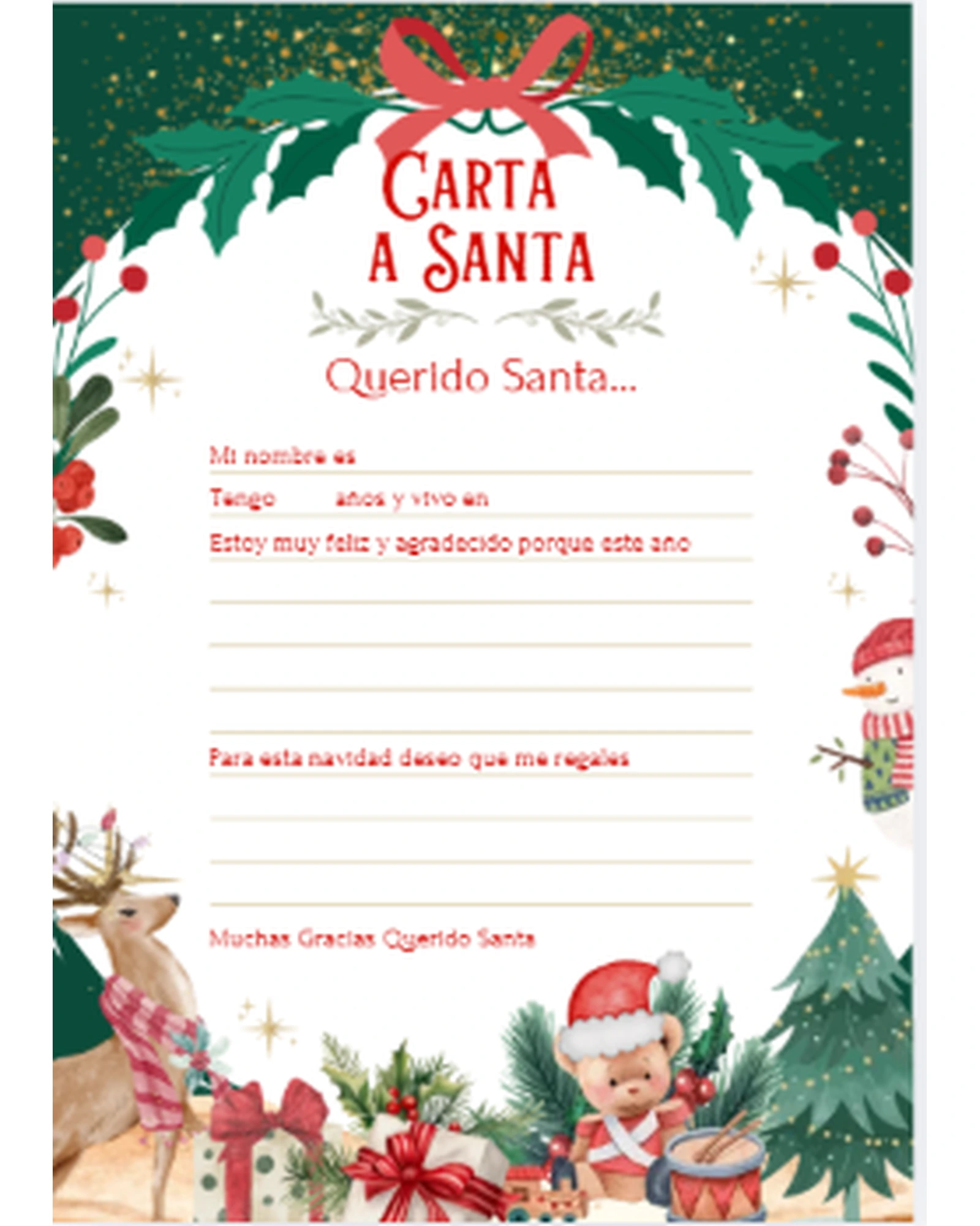 Página interior 5 del Mega Kit Navideño