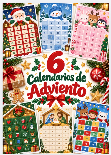 Portada de Calendarios de Adviento
