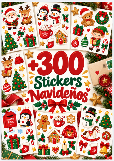 Portada de Stickers Navideños