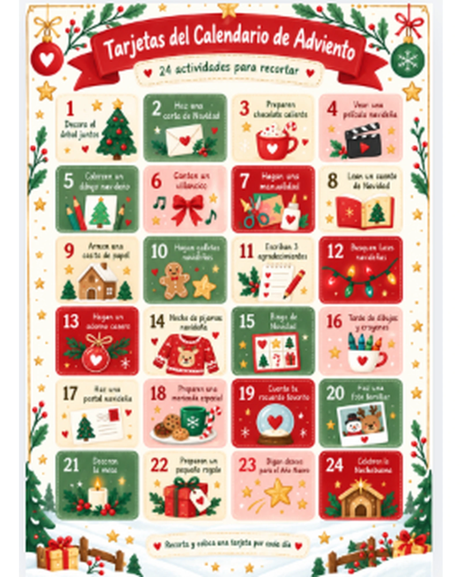 Página interior 15 del Mega Kit Navideño