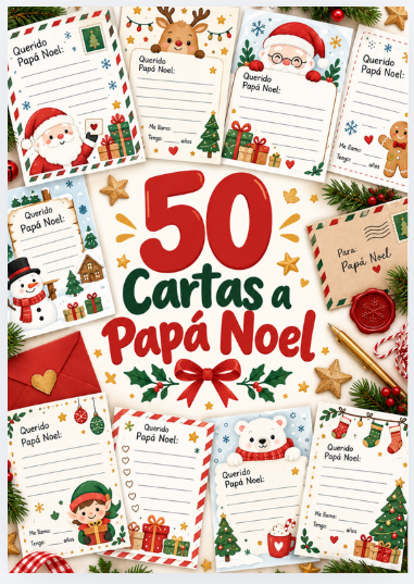 Portada de Cartas a Papá Noel