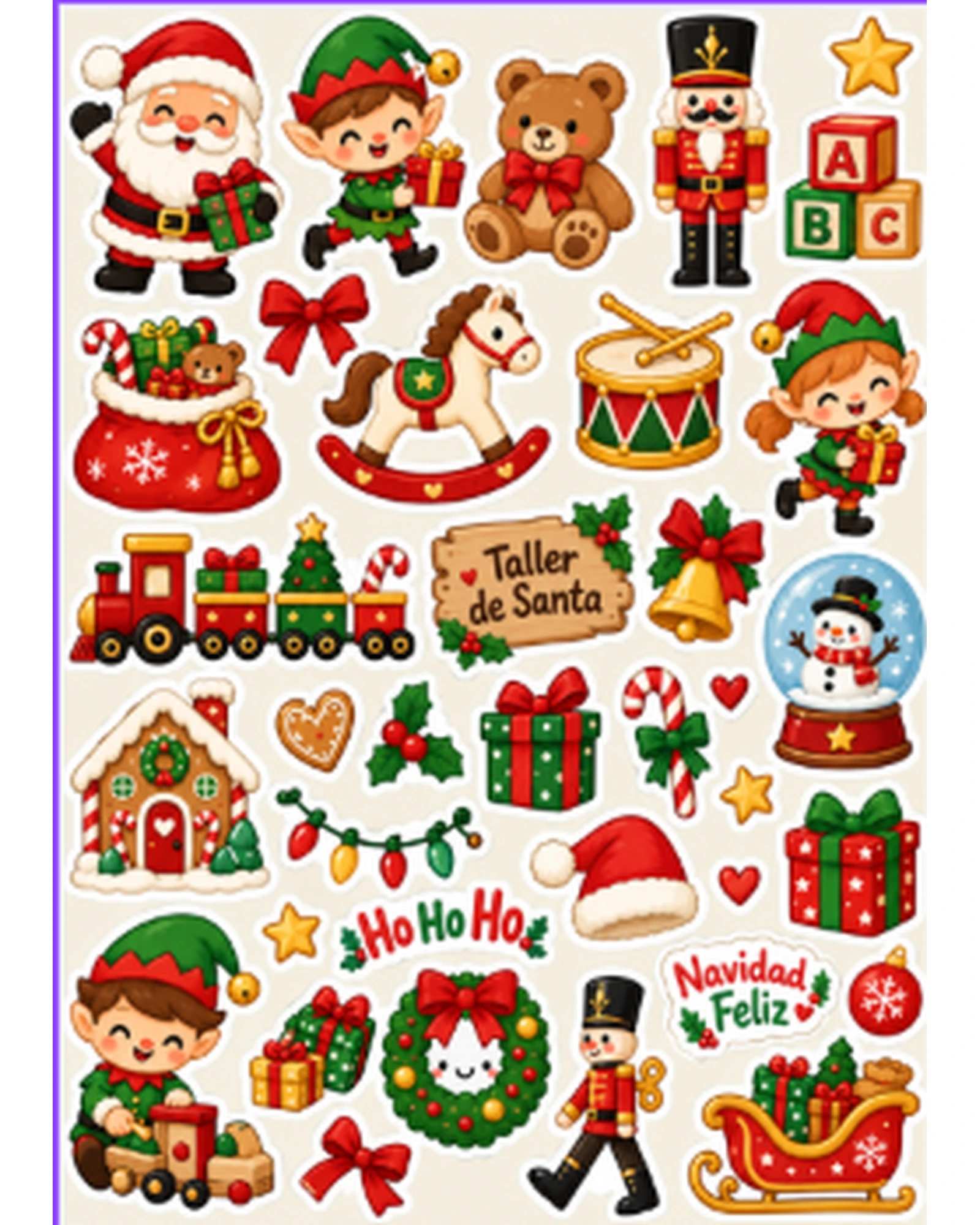 Página interior 8 del Mega Kit Navideño